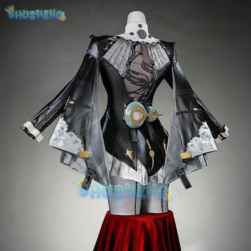 Zenless Zone Zero Yixuan Cosplay Costume Trails of Ink Uniform New Skin Yunkui Summit Headwear Halloween Party for Women Girls