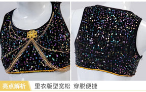 Anime KPop Demon Hunters Mira Cosplay Costume Black Gold Stage Outfit Huntrix Uniform Halloween Party Women Girls Carnival
