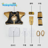 Mighty Morphin Power Rangers Tommy Cosplay  Costume Accessories Armor Belt Gloves and Boots Halloween party costume set