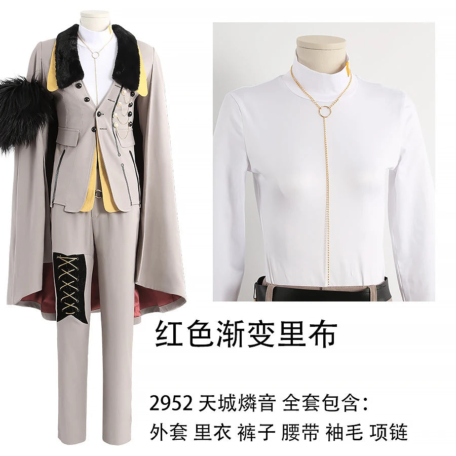 Game Ensemble Stars Amagi Rinne/Himeru/Oukawa Kohaku/Shiina Niki Cosplay Costume Uniform Halloween Carnival Party Christmas Play