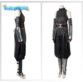 The Mandalorian Ahsoka Cosplay Costume for Adult With Headwear Ahsoka Tano Anakin Full Set Uniform Halloween Cosplay Clothes