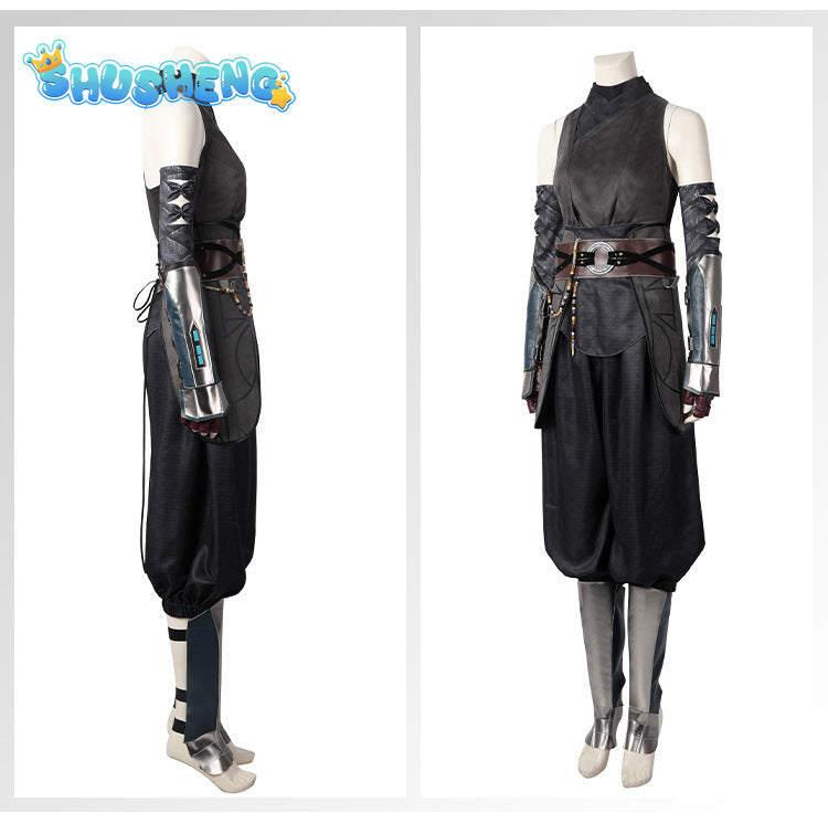 The Mandalorian Ahsoka Cosplay Costume for Adult With Headwear Ahsoka Tano Anakin Full Set Uniform Halloween Cosplay Clothes