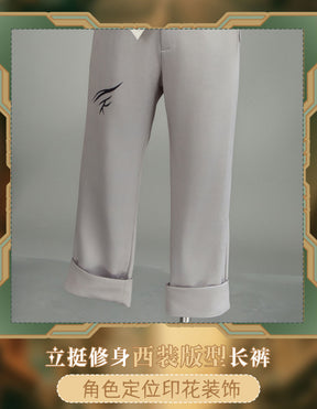 Aventurine Cosplay Costume Honkai Star Rail Carnival Uniform Anime Halloween Costumes Men Game Character Outfits