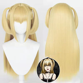 Misa Amane Cosplay Costume Wig Long Hair Anime Misamisa Cosplay Outfits Jk Skirt for Women Party Outfits