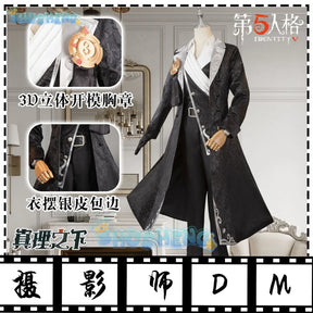 Joseph Desaulniers Cosplay Anime Game Identity V Costume Photographer Uniform Wig Prop Party Role Play Outfit for Men