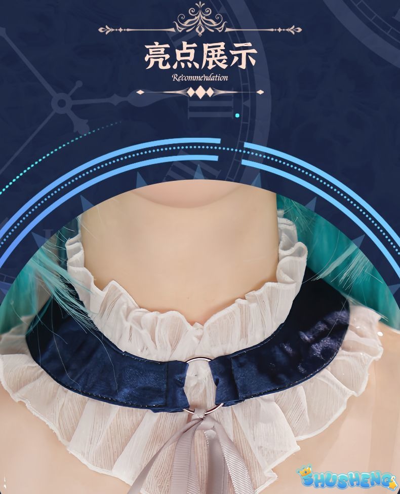 Hatsune Miku Cosplay Costume 39 Party Moon Dress Clothing Accessories Set Anime Carnival Stage Show Magnificent Suit Girl Outfit