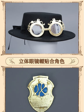Anime Game Identity ⅤSurvivor Mechanic Tracy Reznik Cosplay Costume Puppeteer Skin Printing Uniform Man Woman Carnival Suit