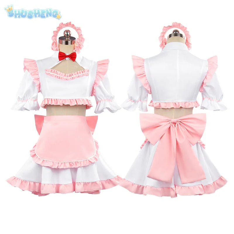 Anime Roshidere Alya Alisa Mikhailovna Kujou Cosplay Maid Costume Wig Yuki Suou Dress Maid Skirt Ayano Kimishima Halloween Women