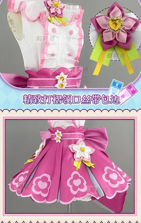 Shusheng-N Anime Pripara Kanon Cosplay Costume Halloween Carnival Sweet Lolita Dress Wig Props Accessories Uniform Woman New Kanon Set
