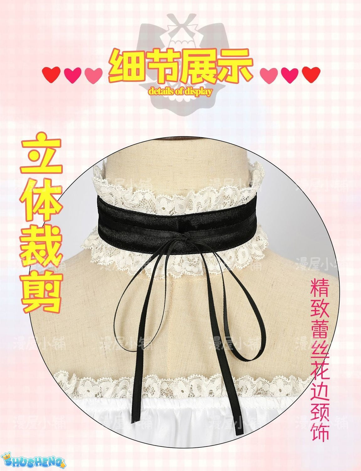 Maid sama Misaki Ayuzawa Cosplay Costume Maid Dress Anime Roleplay Uniform Halloween Party Carnival Uniform COSFun
