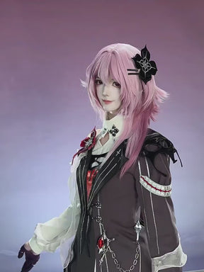 Shusheng-R Honkai：Star Rail March 7th Evernight Cosplay Costume Uniform Halloween Carnival Party Christmas Play Role Clothes Clothing