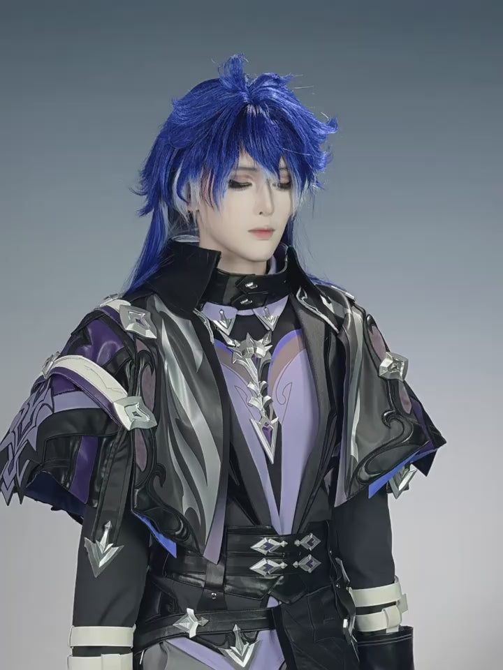 Shusheng-R Genshin Impact Kyryll Chudomirovich Flins Cosplay Costume Full Set Uniform Role Play Halloween Carnival Party Outfit