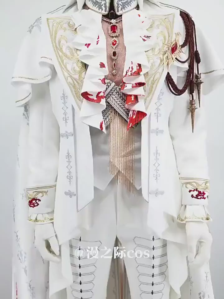 Shusheng-N Love and Deepspace Sylus Cosplay Costume Anime Party Fashion Handsome Uniform Halloween Role Play Clothing